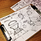 Sketchbook : Each day, I pull out a fresh sheet of paper and practice the fundamentals of sketching in an effort to develop my skills and ultimately, effectively communicate my ideas. - by Kelly Custer