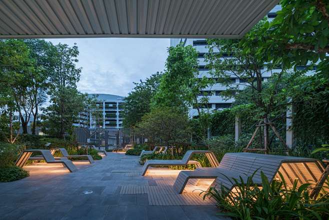 泰国Satit PIM学校休闲区景观-f...