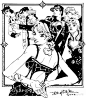 荒木老师绘制的JOJO35周年纪念杂志应募T恤图公开