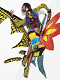 Meinke Klein | Vlisco : To complement this sunny day, here is an equally sunny post! Finally we can release all the images of Vlisco’s new campaign for the Fantasia collection, shot by Meinke Klein. The duo took their dynamic approach to the next level, a