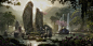 CG 场景 中国风