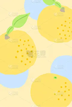 冬天,日本柑橘,日本,水果,贺卡,扁平化设计,黄色,季节,垂直画幅,食品