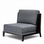 Aspre Chair - Christian Liaigre - 37.5W x 34.5D x 28.5H: 
