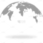 常规系列立体世界地图通用元素素材