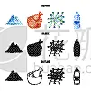 品牌名称,分离着色,海洋,一个物体,食品,塑胶,钠,烹调,布置,飞溅