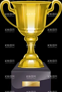 奖杯免抠图  - 源文件下载【酷图网】奖杯免抠图,png,荣誉,奖励,手绘奖杯