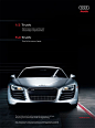 Audi R8..."Audi - Truth in Engineering"...audiusa.com: 