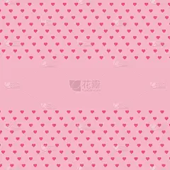 Hearts background - love pattern vector- st. valen