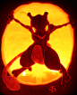 Mewtwo - The Strongest Pumpkin by =johwee on deviantART