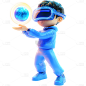 人物系列通用3D皮克斯科技儿童人物