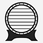酒桶威士忌桶木桶图标_88ICON https://88icon.com 酒桶 威士忌桶 木桶 葡萄酒桶