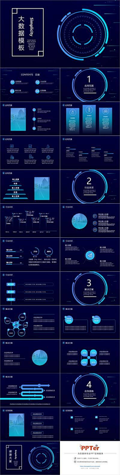 PPTer吧采集到专业PPT设计模板/商务