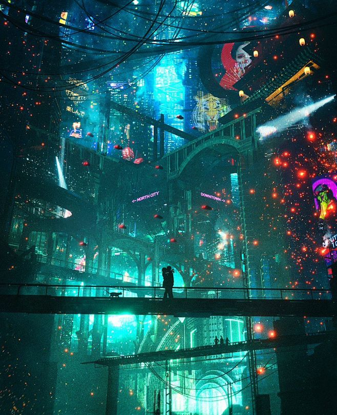 赛博朋克场景_49
