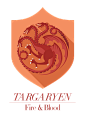 GAME OF THRONES: FLAT SIGILS : Flat Icons / Logos of the sigils of the Great Houses of Westeros from HBO's Game of Thrones.