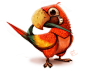 Daily Painting 612# Macaw by Cryptid-Creations