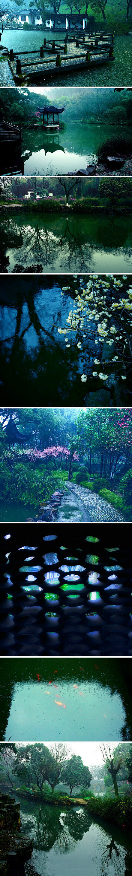 美丽的中国，江苏昆山，江南烟雨，朦胧梦境