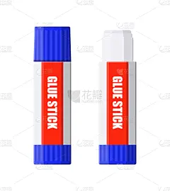 塑胶,棍,胶水,盖子,开着的,关闭的,圆柱体,白色,分离着色,创可贴