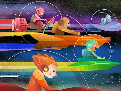 space race-花瓣网