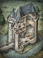 解剖欧洲古城堡 ​​​​
