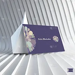 的名片。五彩缤纷的焰火。