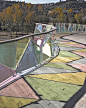 Pedro e Ines Footbridge, Coimbra, Portugal