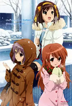 凉宫春日的忧郁 127P 超清壁纸 nagato_yuki-chan_no_shoushitsu_凉宫春日 榆林ACG 长门有希 动画壁纸 朝比奈