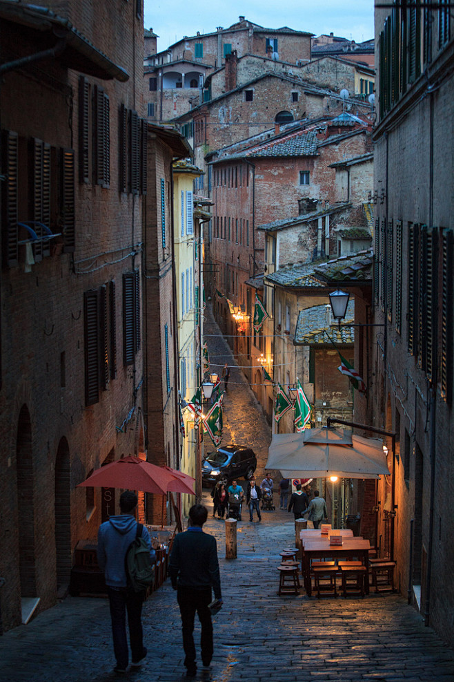 意大利小城锡耶纳 Siena, Ital...