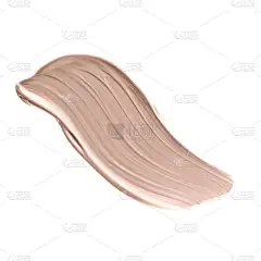 化妆苍白的基础笔触和污迹纹理