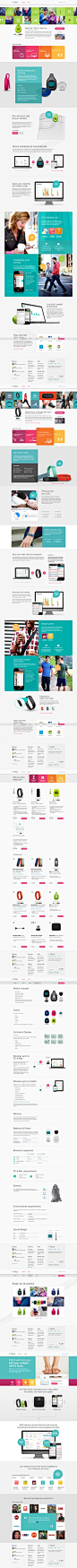Fitbit #flat #design #interface