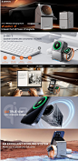 Amazon.com: ZEEHOO 无线充电站,CubeTrick-X Qi2 15W 快速充电,3 合 1 无线充电站适用于 Apple Watch 充电器,适用于 iPhone 15、14、13、12 系列、AirPods (30W USB-C 充电 包括充电器 ed) : 手机和配件