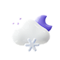 《可下载》C4D 天气预报立体 图标icons模型标准渲染带材质 3d素