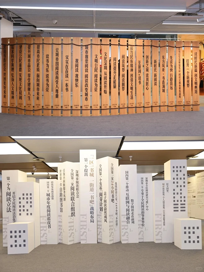 深圳读书月“数说深圳阅读”展览