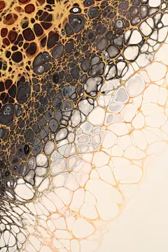 黄颜色液体褶皱斑点图图片