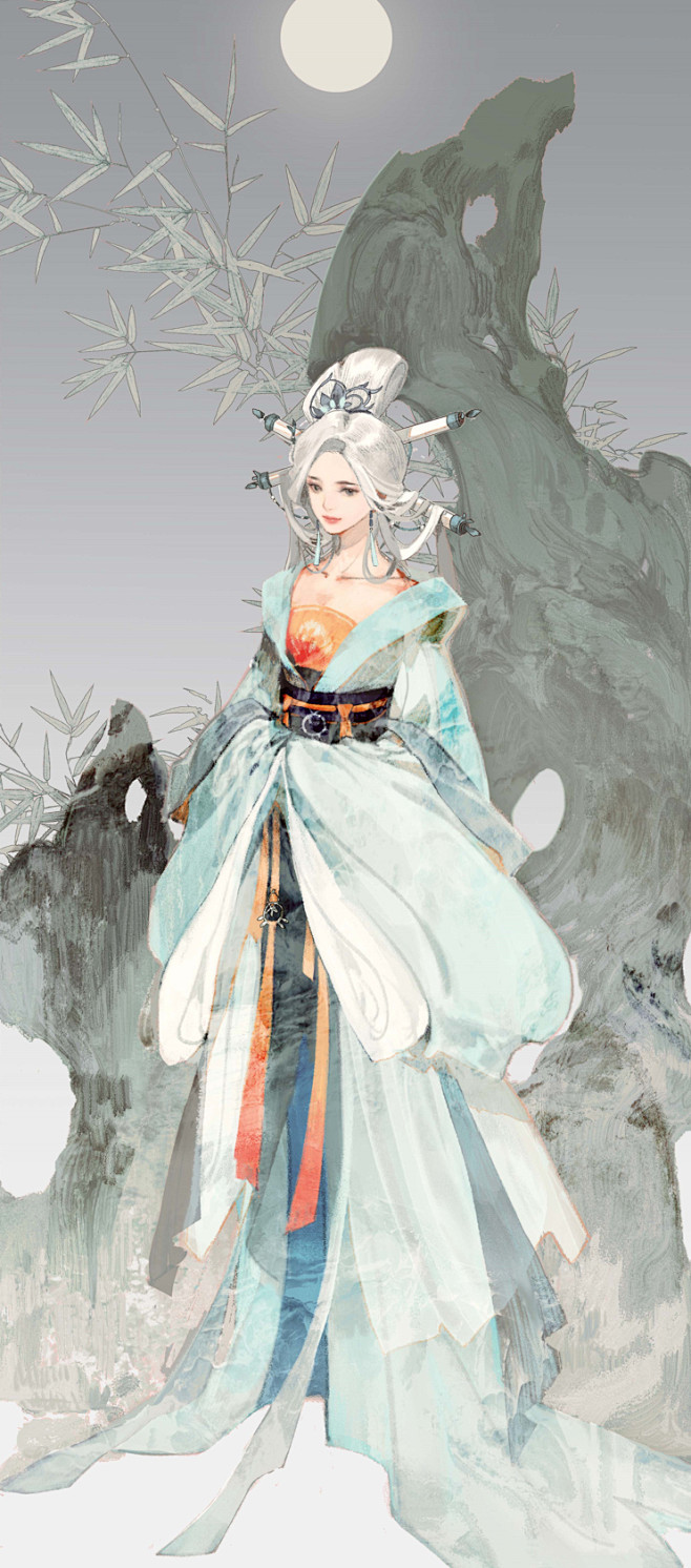 王者荣耀 干将莫邪-画中仙