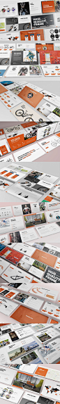 自行车品牌宣传PPT幻灯片设计模板 Bicycle Powerpoint Presentation Template