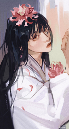 Ql87Bwkh采集到女漫画人物
