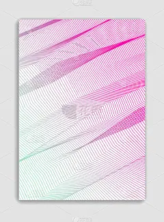 抽象线条艺术矢量简约当代宣传册设计，封面模板，几何半色调渐变。用于横幅，标语牌，海报，传单。美观别致