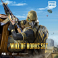 Photo by PUBG MOBILE on August 21, 2020. 图片中可能有：云、天空和文字.