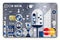 space travel | űrutazás ~ cib bank card designs : bank cards designed for the graphic competition of CIB Bank - with two winner cards | a CIB Bank grafikai pályázatára készült bankkártya tervek - két győztes kártyával