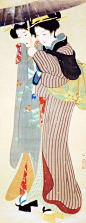 鏑木清方 Kiyokata Kaburagi (1878-1972)「二人づれ」