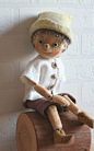 *NEEDLE FELTED ART ~ Pinocchio