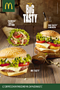 BIG TASTY - McDonald's : Client: McDonald’s Italia - McTastyAgency: Leo BurnettAssociate Creative Director:Andrea MarzagalliArt Director: Nicola GiordaniAccount Supervisior: Davide NavaFoodstylist: Iviano RavasioProduction: Mandala CP