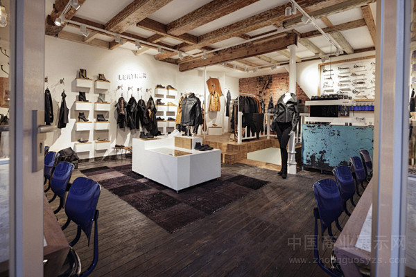 #室内设计#品牌店设计：阿姆斯特丹lea...