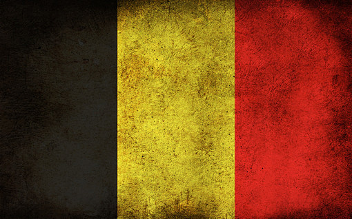 比利时国旗，旗面从左到右由黑、黄、红三个...