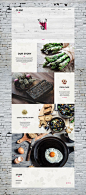 Ce Soir Restaurant on Behance | идеи для журнала | Pinterest