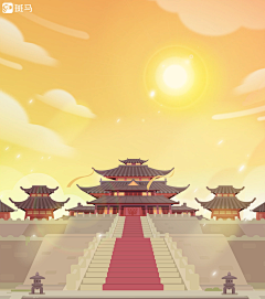 Tīgёr采集到卡通场景