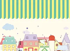 卡通手绘插画少儿杂志画册封面背景高清素材 平面广告 免费下载 页面网页 平面电商 创意素材