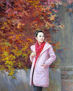 xiarilinfen采集到朝鲜人物油画