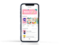 Reading App Design Project - Interactive 2 iphone x iphonex motion interaction design icon typography illustration clean reading animated animation read branding book queble interface design app ux ui