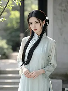 美女壁纸︳中式旗袍美女，温婉气质如兰_3_蒹葭_来自小红书网页版